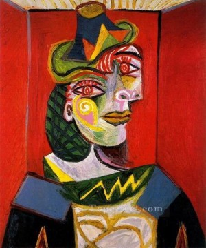 company of captain reinier reael known as themeagre company Painting - Portrait of Dora Maar 1936 Pablo Picasso